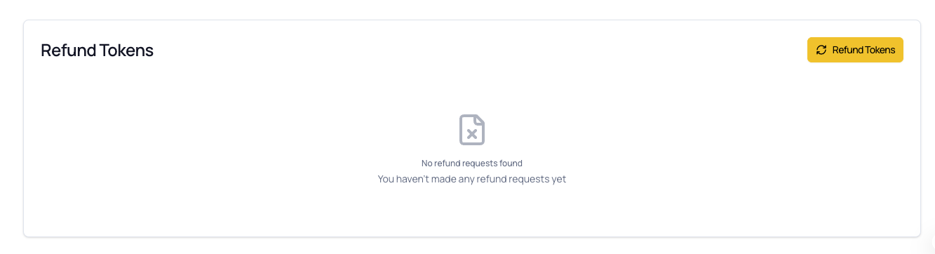 Refund Status Rejected
